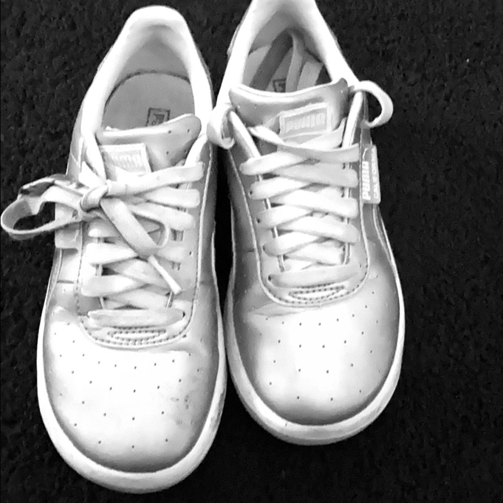 Puma Silver Sneakers